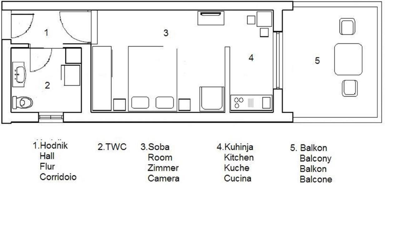 Apartments Dejana Stinjan Exterior photo